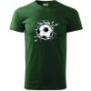 Futbalová lopta v triku - Tričko extra veľké (5-8XL) - 5XL ( Fľaškovozelená ) Futbalová lopta v triku - Tričko extra veľké (5-8XL) - 5XL ( Fľaškovozelená )