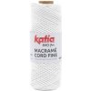 MACRAME CORD FINE 2,5mm Katia Farby MACRAME CORD FINE: 200 biela MACRAME CORD FINE 2,5mm Katia Farby MACRAME CORD FINE: 200 biela