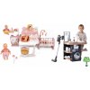 Set domček pre bábiku trojkrídlový a upratovací kútik Large Doll´s Play Center Soft Baby Nurse Smoby s práčkou vysávačom a 32 cm bábika Set domček pre bábiku trojkrídlový a upratovací kútik Large Doll´s Play Center Soft Baby Nurse Smoby s práčkou vysávačom a 32 cm bábika