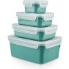 Dózy Tefal Master Seal Color N1031010 set 4 ks zelená Dózy Tefal Master Seal Color N1031010 set 4 ks zelená