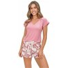 Dámske pyžamo Tina short ružové