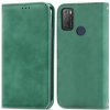 Púzdro VSETKONAMOBIL 35680 MAGNETIC Peňaženkové puzdro Alcatel 1S 2021 / 3L 2021 zelené