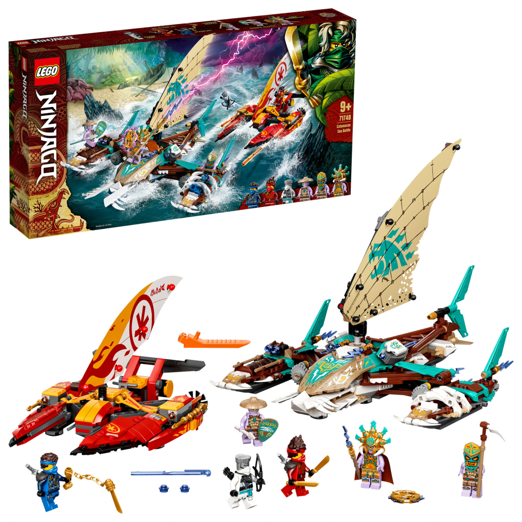 LEGO® NINJAGO® 71748 Námorná bitka s katamaránom