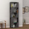 Moderná knižnica Houseland FRAME antracit Moderná knižnica Houseland FRAME antracit