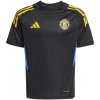 Adidas Manchester United tréningový dres čierny detský 2025-2026 Adidas Manchester United tréningový dres čierny detský 2025-2026