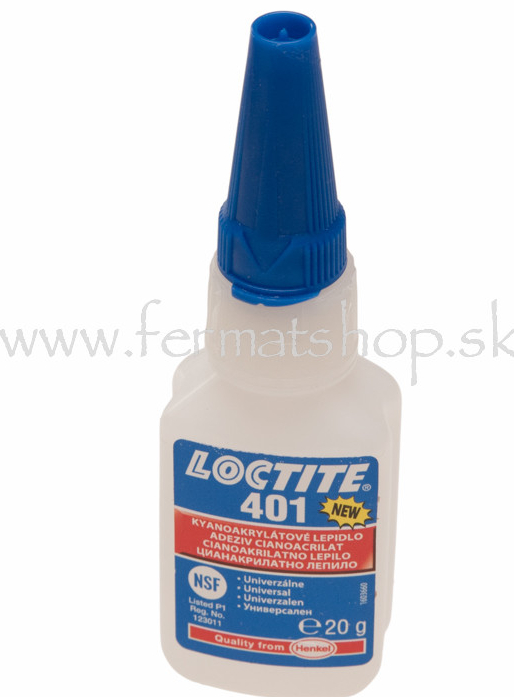 LOCTITE 401 sekundové lepidlo 20g