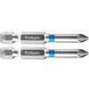 Fortum 4741311 hrot krížový pozidriv, sada 2ks, PZ 1x50mm, S2 Fortum 4741311 hrot krížový pozidriv, sada 2ks, PZ 1x50mm, S2