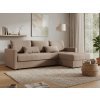 Textilomanie Rozkladacia obojstranná sedacia súprava do L VENORIA 220x143 cm, béžová + 2 vankúšiky ZDARMA Itaka 48 40 x 45 cm Textilomanie Rozkladacia obojstranná sedacia súprava do L VENORIA 220x143 cm, béžová + 2 vankúšiky ZDARMA Itaka 48 40 x 45 cm
