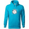 Florbal lopta v triku - Mikina pánska Cape s kapucňou - 4XL ( Svetlý tyrkys ) Florbal lopta v triku - Mikina pánska Cape s kapucňou - 4XL ( Svetlý tyrkys )