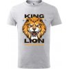 Stymio detské tričko King Lion svetlosivý melír Stymio detské tričko King Lion svetlosivý melír