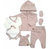 Z&Z Sada do pôrodnice 5D, body, polodupačky, kabátik, čiapočka, rukavičky, béžová Velikost koj. oblečení: 56 (1-2m) Z&Z Sada do pôrodnice 5D, body, polodupačky, kabátik, čiapočka, rukavičky, béžová Velikost koj. oblečení: 56 (1-2m)