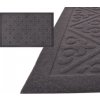 Rohož 40x60 cm guma+textil šedá ORNAMENT bezokrajová KLC Rohož 40x60 cm guma+textil šedá ORNAMENT bezokrajová KLC