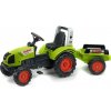 FALK – Šliapací traktor Claas Arion 430 s vlečkou FALK – Šliapací traktor Claas Arion 430 s vlečkou