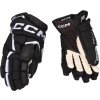 Hokejové rukavice CCM JetSpeed FTWomen Black/White Senior 14 palcov Hokejové rukavice CCM JetSpeed FTWomen Black/White Senior 14 palcov