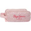 Školský trojkomorový peračník Pepe Jeans Mia Rosa Claro, 6074741 Školský trojkomorový peračník Pepe Jeans Mia Rosa Claro, 6074741