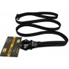 Snúrka na krk K9 Thorn vodítko protišmykové s karabínou kong frog, čierne
