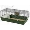Klietka pre hlodavce RABBIT 120 - s výbavou, tmavozelená Klietka pre hlodavce RABBIT 120 - s výbavou, tmavozelená