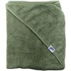 XKKO Organic BIO Bavlnená froté osuška s kapucňou 90x90 Granite Green XKKO Organic BIO Bavlnená froté osuška s kapucňou 90x90 Granite Green