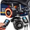 Bezdrôtový alarm na bicykel Renew Force čierny s diaľkovým ovládaním 110 dB Bezdrôtový alarm na bicykel Renew Force čierny s diaľkovým ovládaním 110 dB