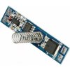 Stmievač do LED lišty dotykový 0-100% - OFF TD002 43x10mm; 12-24V/8A Stmievač do LED lišty dotykový 0-100% - OFF TD002 43x10mm; 12-24V/8A
