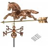 DEMA Medený 3D ukazovateľ vetra Kôň DEMA Medený 3D ukazovateľ vetra Kôň