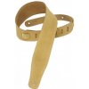 Levy's Simply Suede 2.5 Tan Gitarový pás Levy's Simply Suede 2.5 Tan Gitarový pás