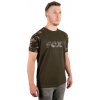 Fox Raglan Khaki / Camo sleeve T - XL Fox Raglan Khaki / Camo sleeve T - XL
