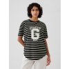GAP Oversize tričko Gap Athletic Čierna S GAP Oversize tričko Gap Athletic Čierna S