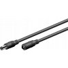 GOOBAY Adaptérový kábel DC 2,1 mm, DC zástrčka na DC konektor, čierny, 5 m GOOBAY Adaptérový kábel DC 2,1 mm, DC zástrčka na DC konektor, čierny, 5 m