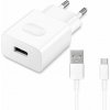 Sieťový nabíjací adaptér Huawei, zásuvka USB-A, 10 W + kábel micro USB, biely Sieťový nabíjací adaptér Huawei, zásuvka USB-A, 10 W + kábel micro USB, biely