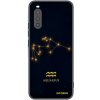 Picasee silikónový čierny obal pre Sony Xperia 10 II - AQUARIUS Picasee silikónový čierny obal pre Sony Xperia 10 II - AQUARIUS