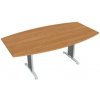 Rokovací stôl Flex, 200x75,5x110 cm, jelša/kov Rokovací stôl Flex, 200x75,5x110 cm, jelša/kov