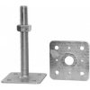 Pilierová pätka s voľnou hornou platňou 110x200, M24 (TK-81PP7) Pilierová pätka s voľnou hornou platňou 110x200, M24 (TK-81PP7)