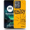 Picasee silikónový čierny obal pre Motorola Edge 40 Neo - Enjoy Picasee silikónový čierny obal pre Motorola Edge 40 Neo - Enjoy