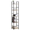 Autronic, Regál, 29cm, kov, MDF, dub, GD-215 OAK Autronic, Regál, 29cm, kov, MDF, dub, GD-215 OAK