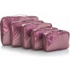 Heys Metallic Packing Cube Burgundy 5 kusů Heys Metallic Packing Cube Burgundy 5 kusů