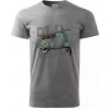 Scooter olive - Klasické pánske tričko vyššej gramáže - 3XL ( Tmavosivý melír ) Scooter olive - Klasické pánske tričko vyššej gramáže - 3XL ( Tmavosivý melír )