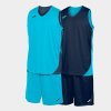 Kansas Fluor turquoise navy blue
