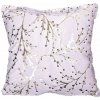 Návlek na vankúš, Zlaté vetvičky, 40 x 40 cm, pastelovo ružový Návlek na vankúš, Zlaté vetvičky, 40 x 40 cm, pastelovo ružový