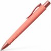 Guľôčkové pero, 0,7 mm, stláčací mechanizmus, koralové telo pera, FABER-CASTELL Guľôčkové pero, 0,7 mm, stláčací mechanizmus, koralové telo pera, FABER-CASTELL