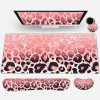 Huado XXL ergonomický set podložiek k PC4v1 Ružový leopard Huado XXL ergonomický set podložiek k PC4v1 Ružový leopard