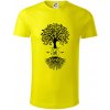 Narodeninový strom 50 - Tričko z organickej bavlny - 2XL ( Citrónová ) Narodeninový strom 50 - Tričko z organickej bavlny - 2XL ( Citrónová )