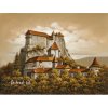 Obraz Oravský hrad 5, VBart PREVEDENIE: OBRAZ na plátne blindrám, ROZMER v cm/TYP OKRAJA: 90x60