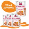 20 + 4 ZDARMA Brit Care Cat Fillets in Gravy with Savory Salmon 85 g 20 + 4 ZDARMA Brit Care Cat Fillets in Gravy with Savory Salmon 85 g