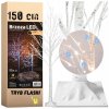 Breza 150cm 120 LED s efektom blikania, studená biela - vianočný stromček dekorácia s blikaním Breza 150cm 120 LED s efektom blikania, studená biela - vianočný stromček dekorácia s blikaním