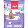 Bella Happy detské prebaľovacie podložky, 90 × 60 cm, 5 ks Bella Happy detské prebaľovacie podložky, 90 × 60 cm, 5 ks