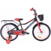 Fuzlu Detský bicykel Thor čierno-červeno-modrý-lesklý 10,5