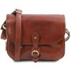 Tuscany Leather Kožená taška cez rameno Alessia | hnedá 2020_1_3 Tuscany Leather Kožená taška cez rameno Alessia | hnedá 2020_1_3