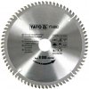YATO Pilový kotouč na hliník 210x30mm 72 zubů YT-6093