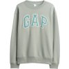 Dámska mikina GAP, V-FRCH EXCLUSVIE HERITAGE CREW zelená S Dámska mikina GAP, V-FRCH EXCLUSVIE HERITAGE CREW zelená S